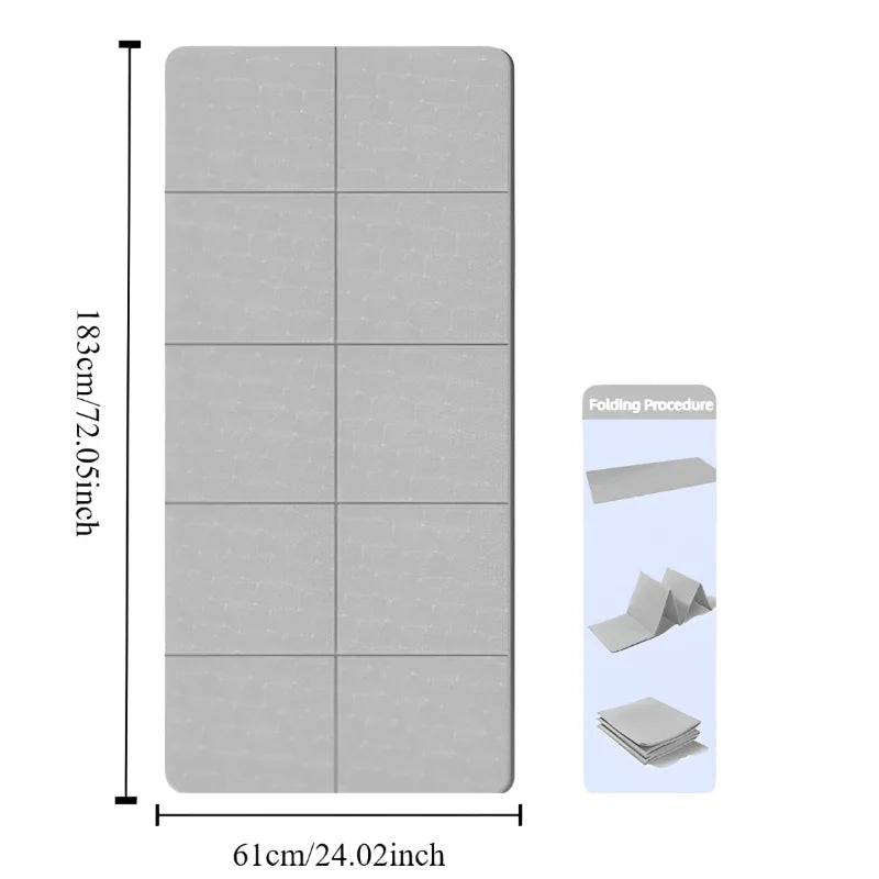 Foldable Travel Yoga Mat - Only Vibes