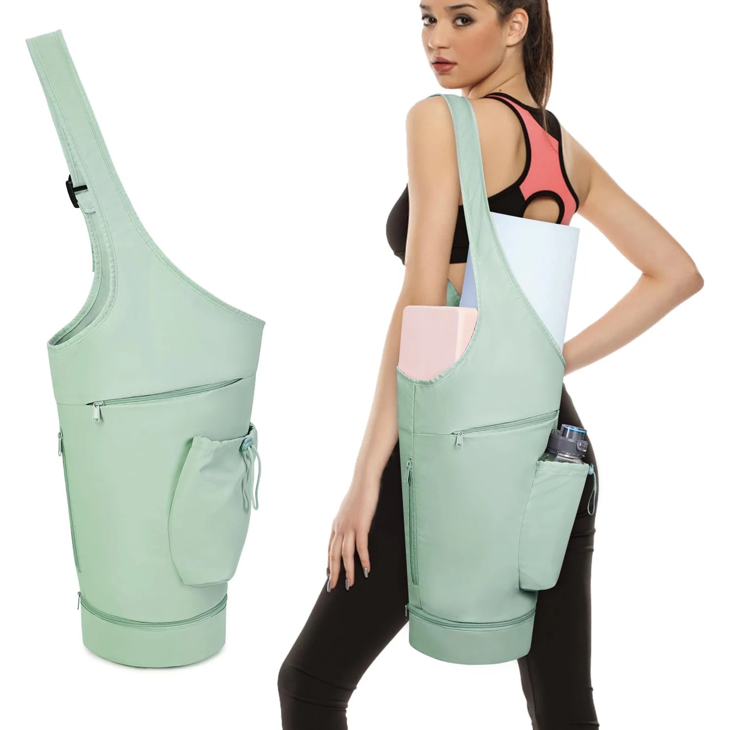 Waterproof Yoga Mat Tote - Only Vibes