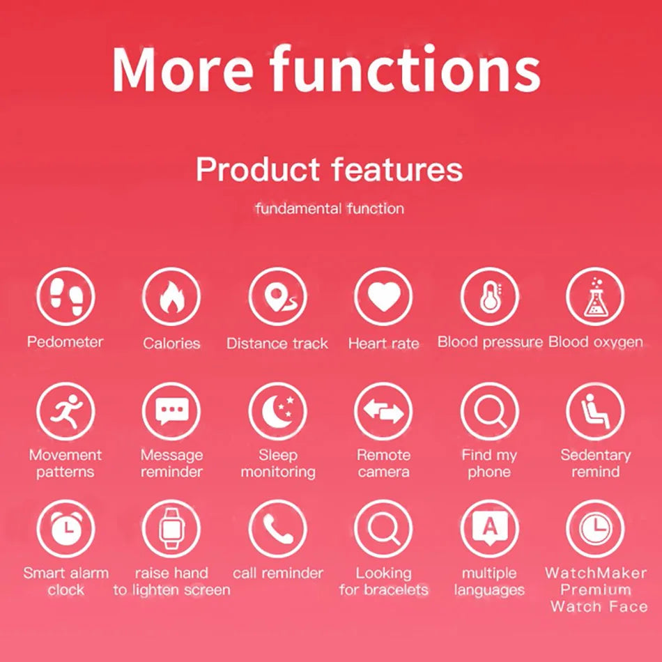 M6 Fitness Smartwatch - Only Vibes