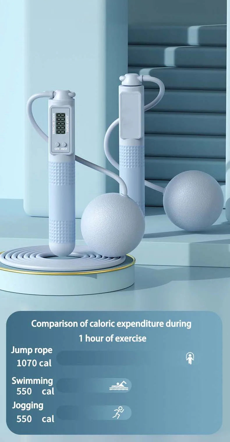 Smart Jump Rope with Counter - Only Vibes