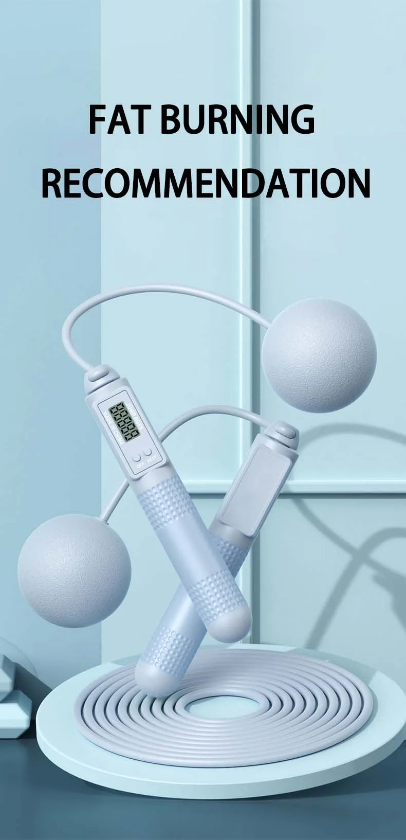 Smart Jump Rope with Counter - Only Vibes