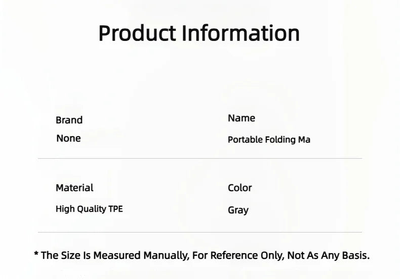 Foldable Travel Yoga Mat - Only Vibes