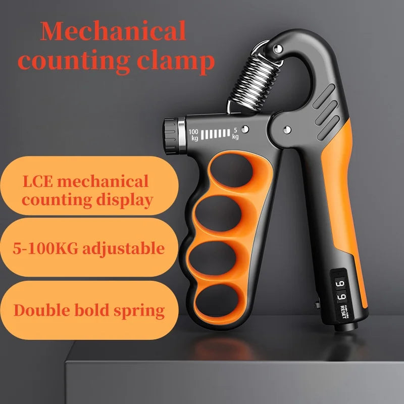 Adjustable Hand Grip Strengthener (5-100kg) - Only Vibes