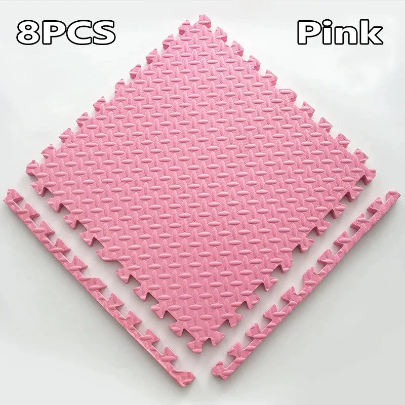 Non-Slip EVA Foam Floor Mats (16-Piece) - Only Vibes