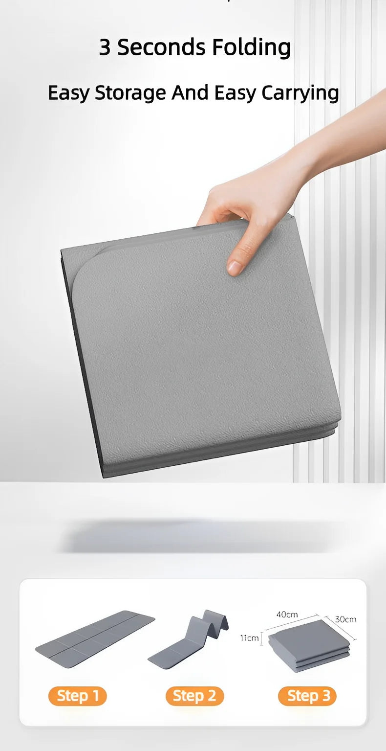 Foldable Travel Yoga Mat - Only Vibes