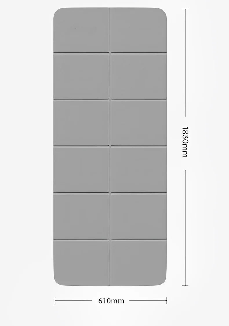 Foldable Travel Yoga Mat - Only Vibes