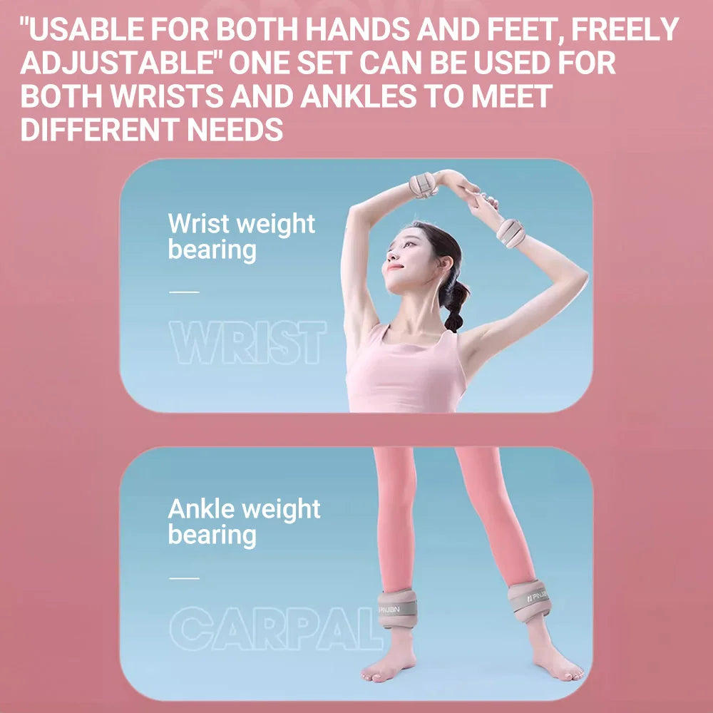 Adjustable Ankle Weights (2PCS) - Only Vibes