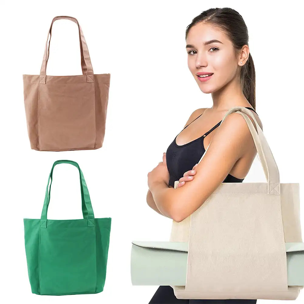 Collapsible Yoga Mat Tote Bag - Only Vibes