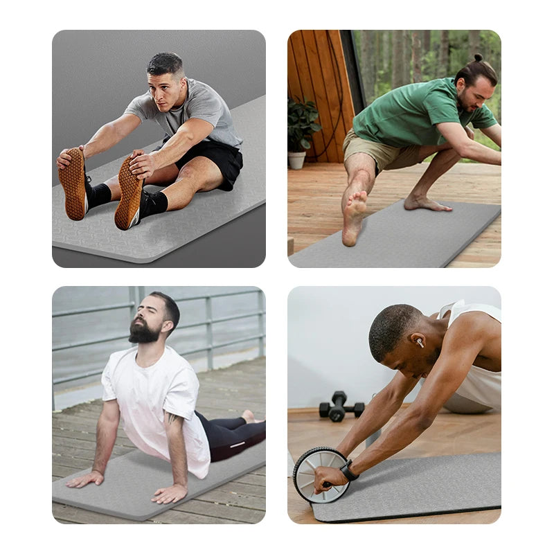 Non-Slip TPE Yoga Mat (190CM) - Only Vibes