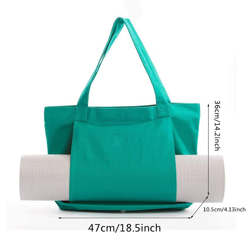 Collapsible Yoga Mat Tote Bag - Only Vibes