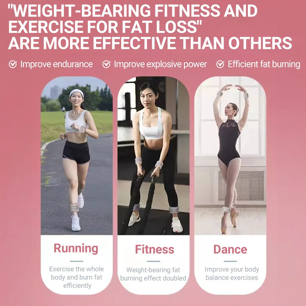 Adjustable Ankle Weights (2PCS) - Only Vibes