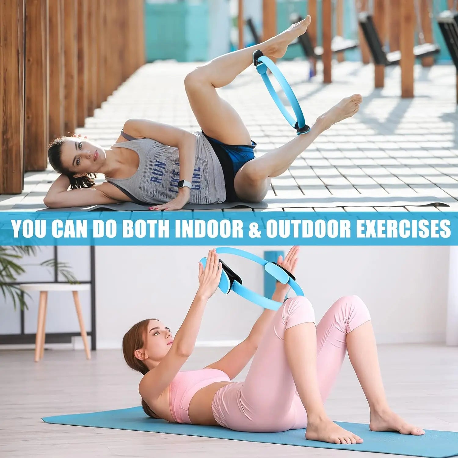 Magic Pilates Ring (Yoga Fitness Circle) - Only Vibes