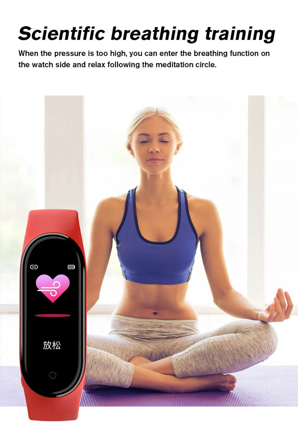 M6 Fitness Smartwatch - Only Vibes