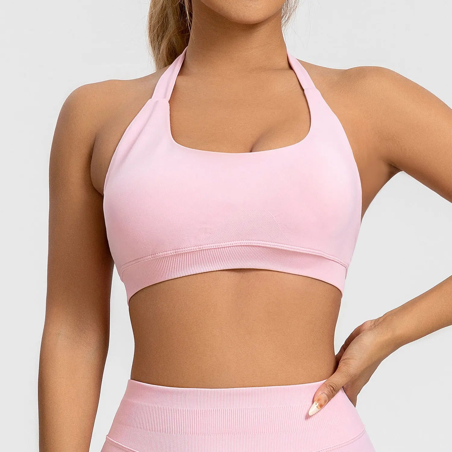 High-Support Seamless Sports Bra - Only Vibes