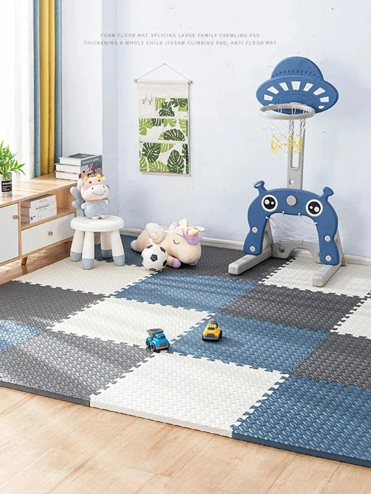 Non-Slip EVA Foam Floor Mats (16-Piece) - Only Vibes