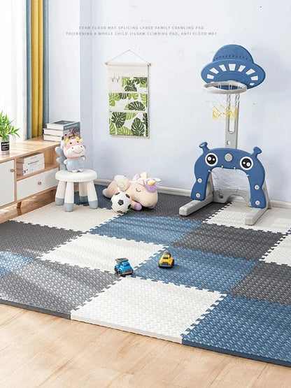 Non-Slip EVA Foam Floor Mats (16-Piece) - Only Vibes