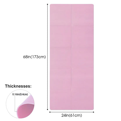 4MM Anti-Slip EVA Yoga Mat - Only Vibes