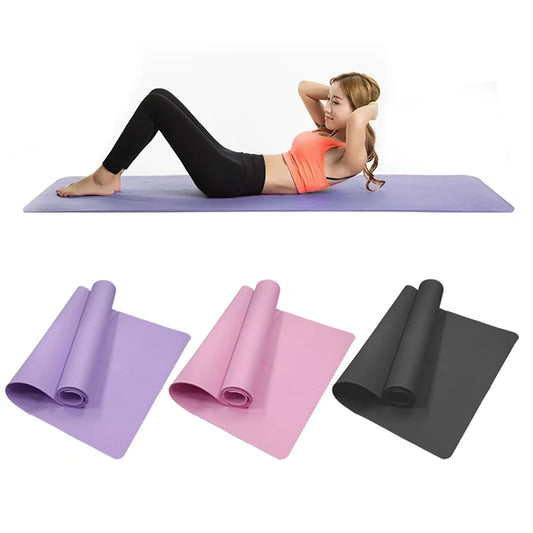 4MM Anti-Slip EVA Yoga Mat - Only Vibes