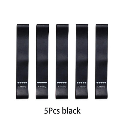 5-Piece Yoga Resistance Band Set - Only Vibes