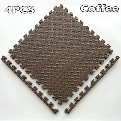 Non-Slip EVA Foam Floor Mats (16-Piece) - Only Vibes