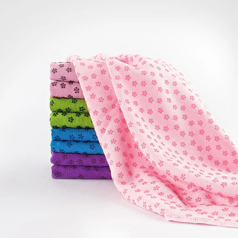 Non-Slip Hot Yoga Towel - Only Vibes