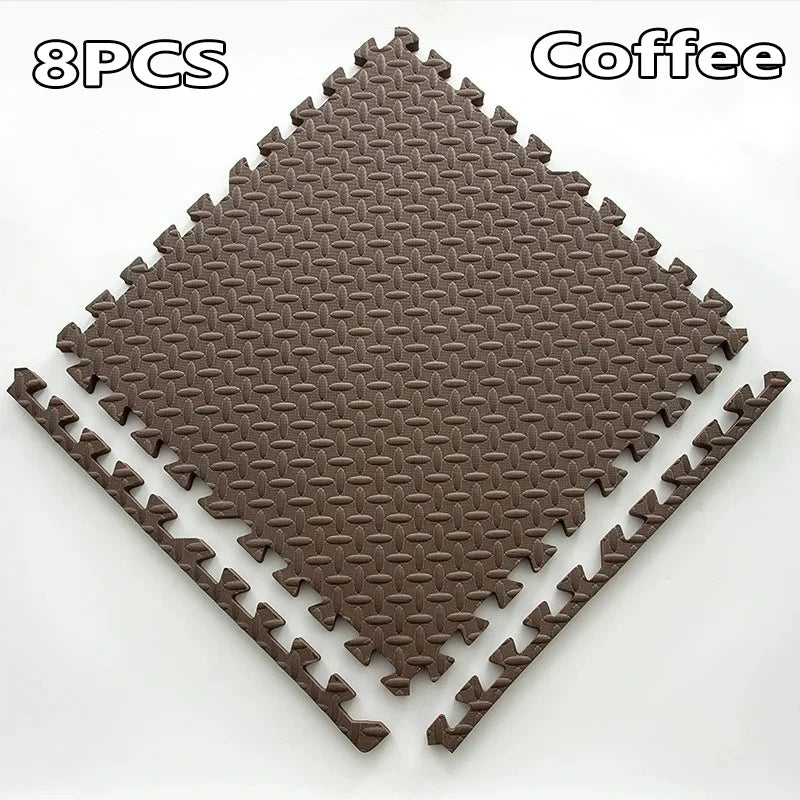 Non-Slip EVA Foam Floor Mats (16-Piece) - Only Vibes