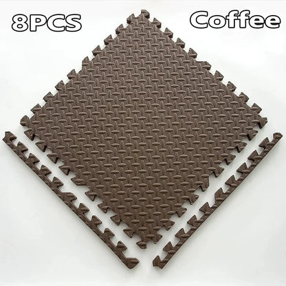 Non-Slip EVA Foam Floor Mats (16-Piece) - Only Vibes