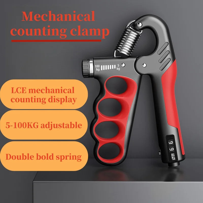 Adjustable Hand Grip Strengthener (5-100kg) - Only Vibes