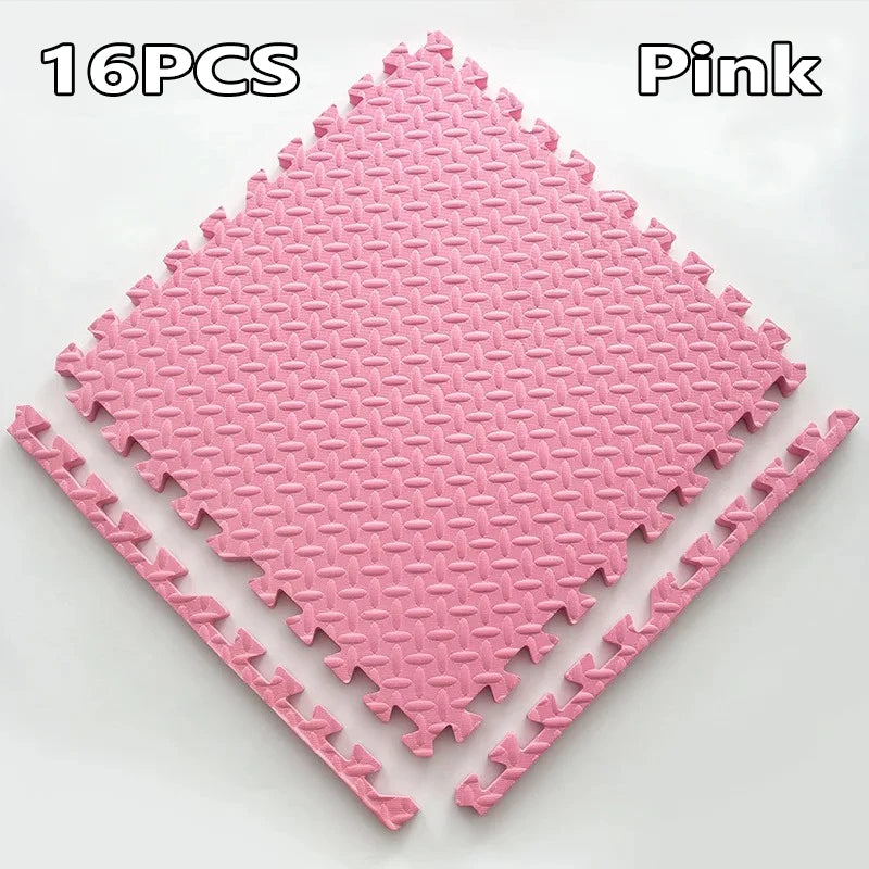 Non-Slip EVA Foam Floor Mats (16-Piece) - Only Vibes