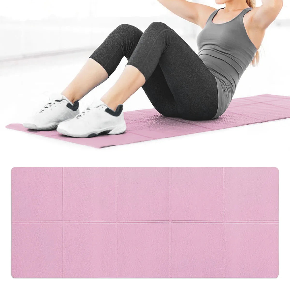 4MM Anti-Slip EVA Yoga Mat - Only Vibes