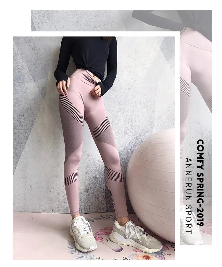 High-Waist Booty Lifting Yoga Pants - Only Vibes