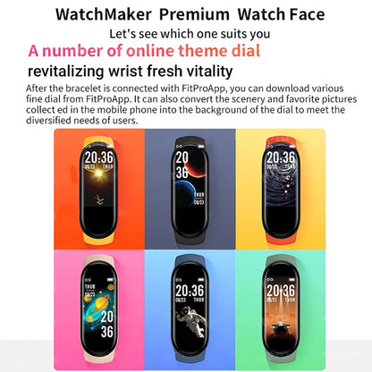 M6 Fitness Smartwatch - Only Vibes