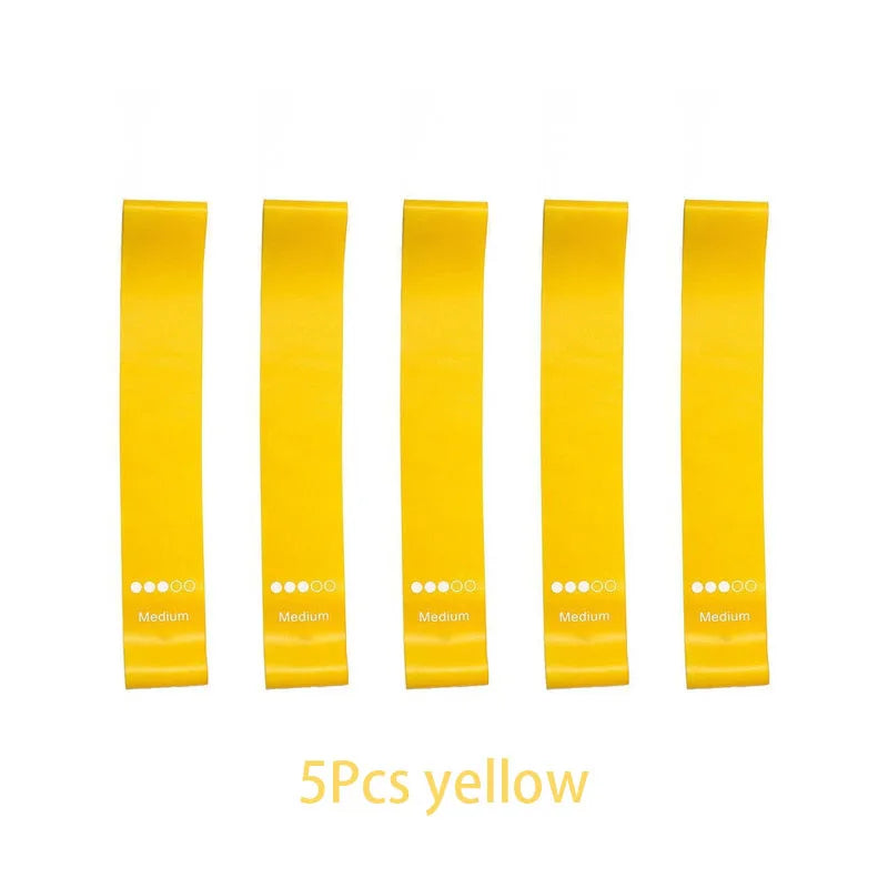5-Piece Yoga Resistance Band Set - Only Vibes