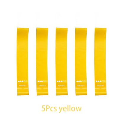 5-Piece Yoga Resistance Band Set - Only Vibes