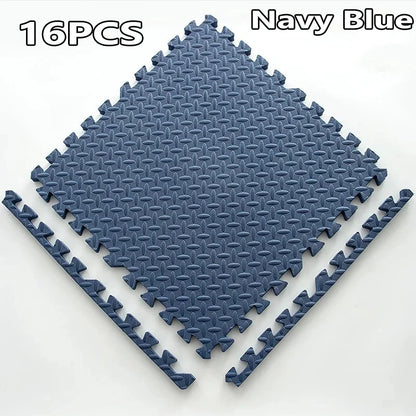 Non-Slip EVA Foam Floor Mats (16-Piece) - Only Vibes