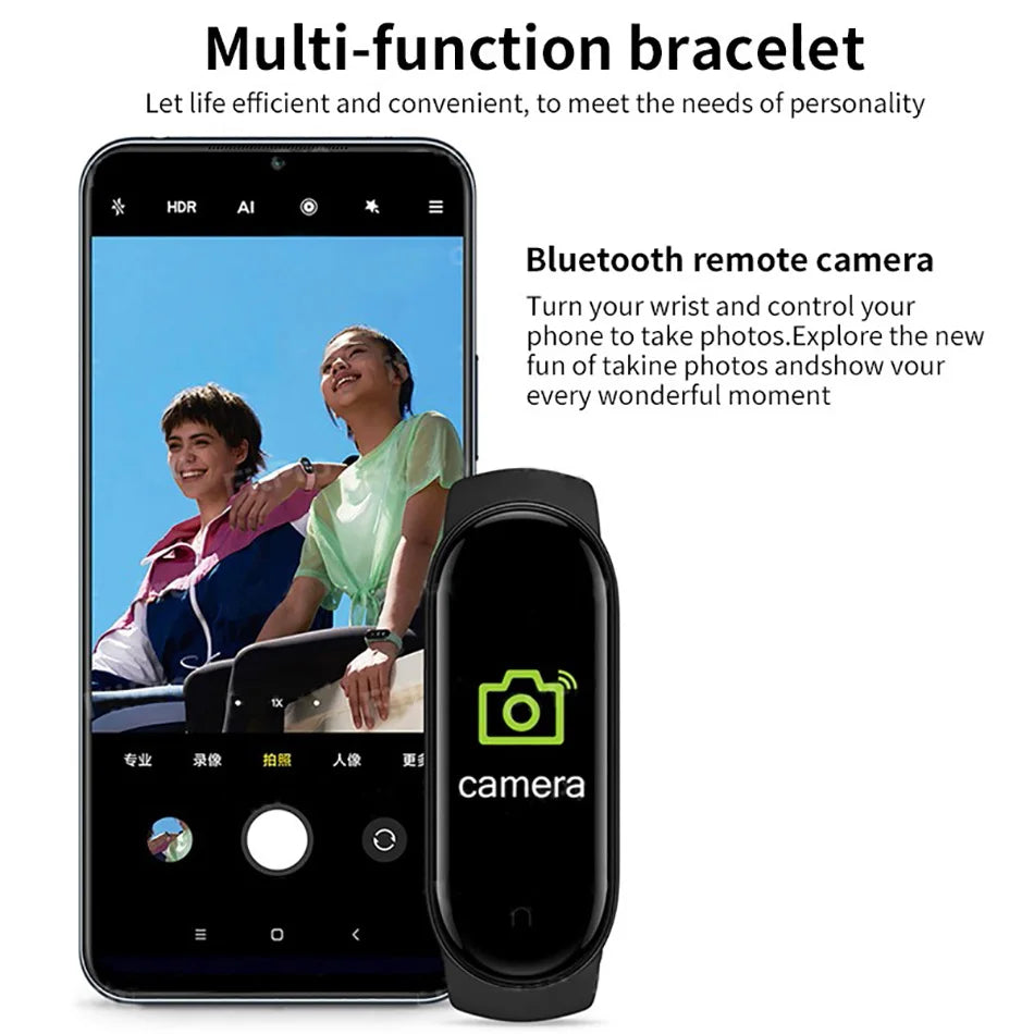 M6 Fitness Smartwatch - Only Vibes