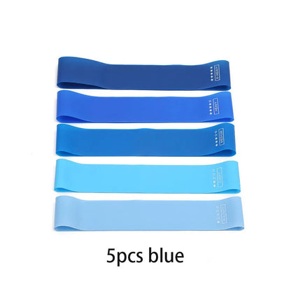 5-Piece Yoga Resistance Band Set - Only Vibes