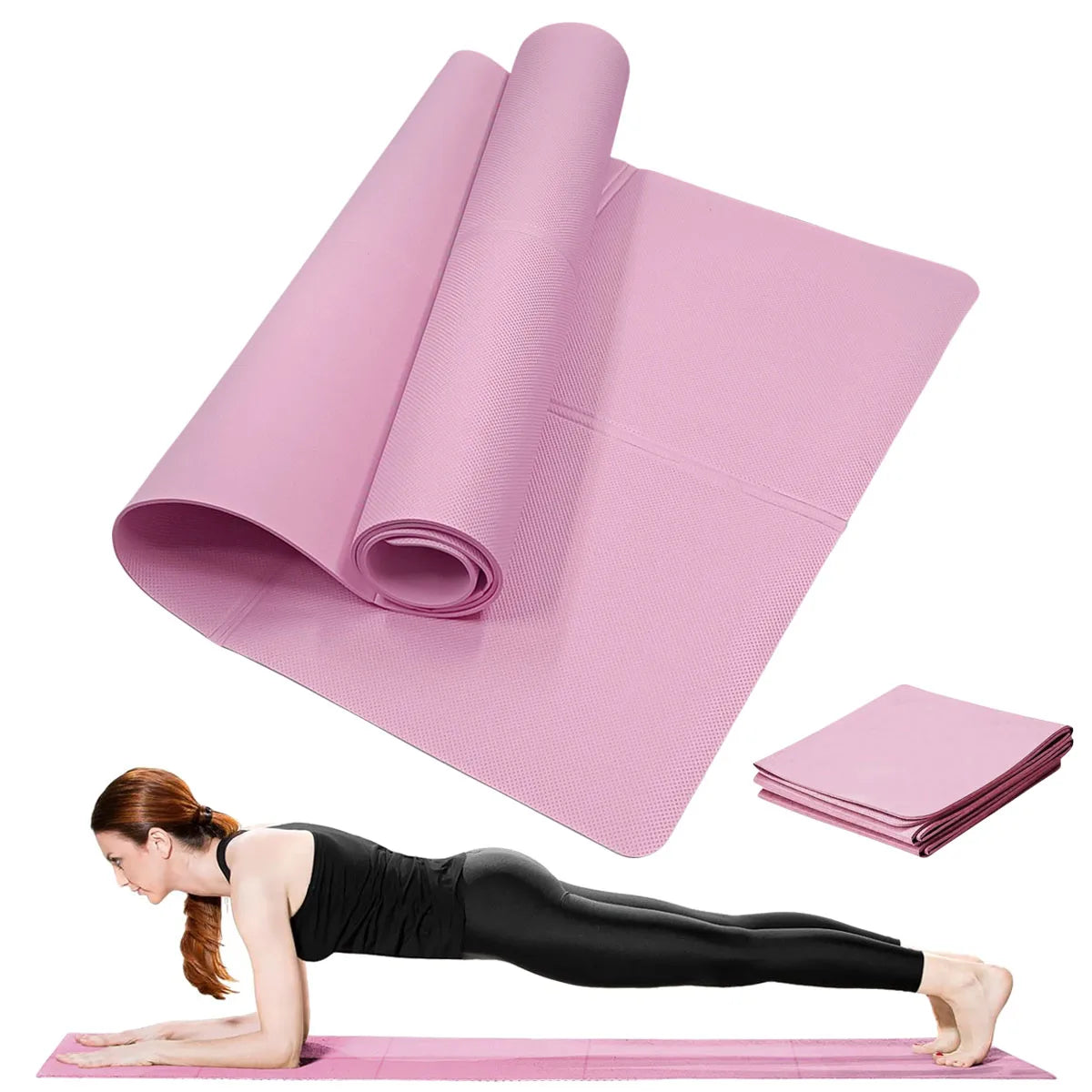 4MM Anti-Slip EVA Yoga Mat - Only Vibes