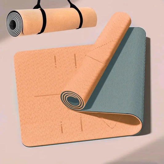 Eco Non-Slip Yoga Mat with Bag - Only Vibes