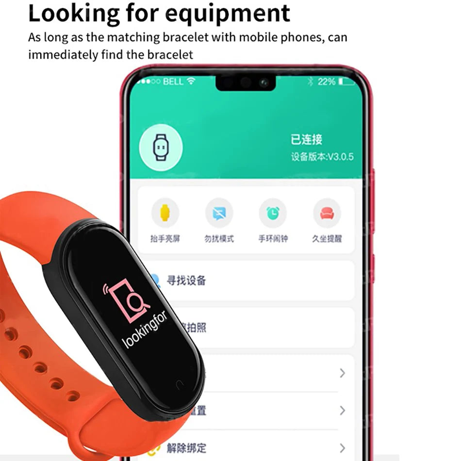 M6 Fitness Smartwatch - Only Vibes