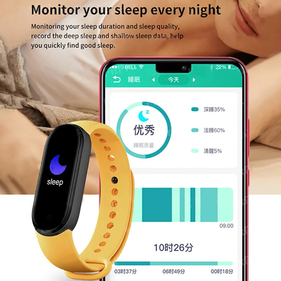 M6 Fitness Smartwatch - Only Vibes